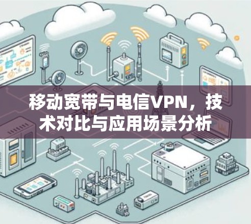 移动宽带与电信VPN，技术对比与应用场景分析